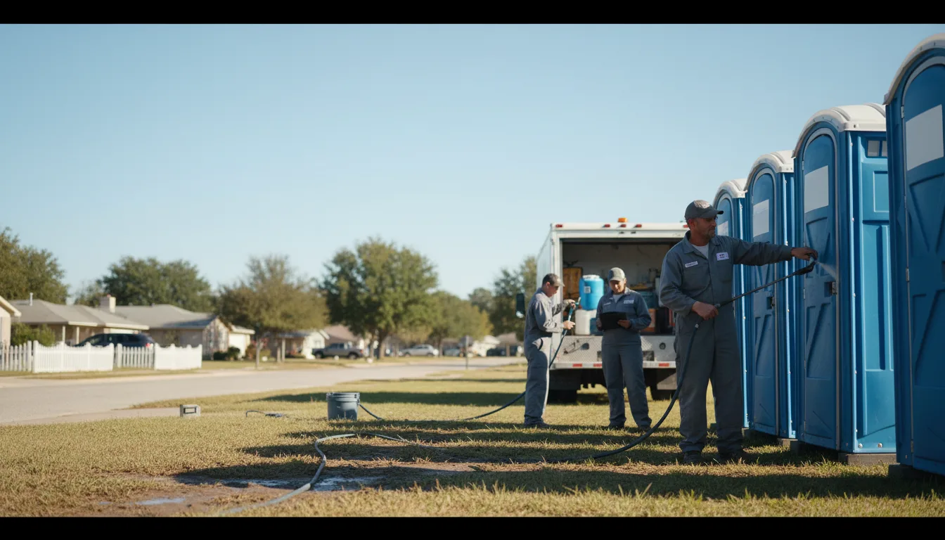 Long-Term Portable Toilet Rental in Lulu, FL near me